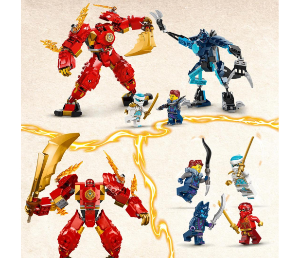 LEGO Ninjago 71808 Mech żywiołu ognia Kaia - 1202684 - zdjęcie 4